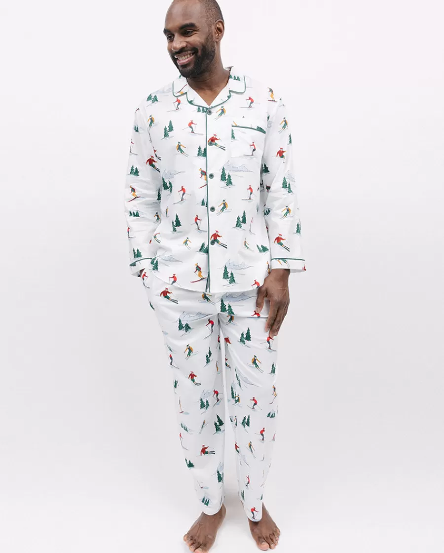 Outlet Whistler Mens Ski Print Pyjama Set Men Pyjama Sets