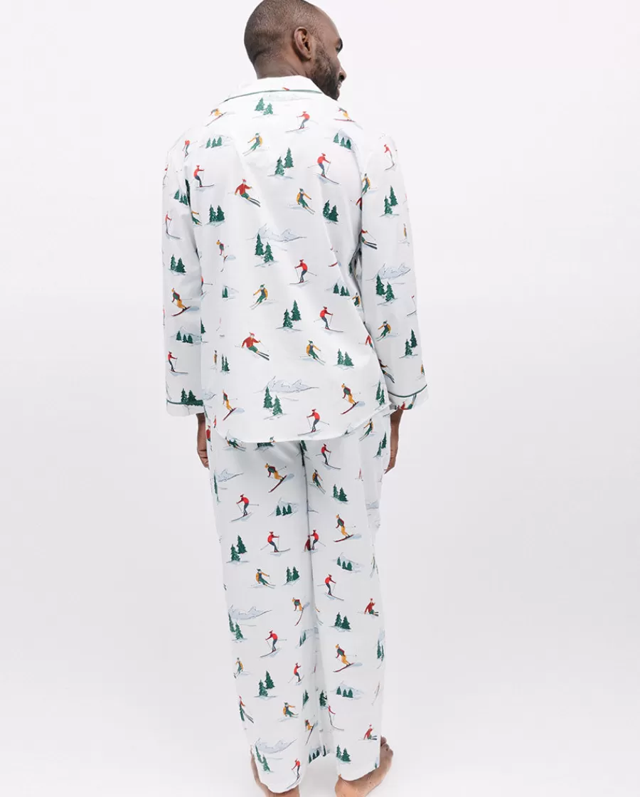 Outlet Whistler Mens Ski Print Pyjama Set Men Pyjama Sets