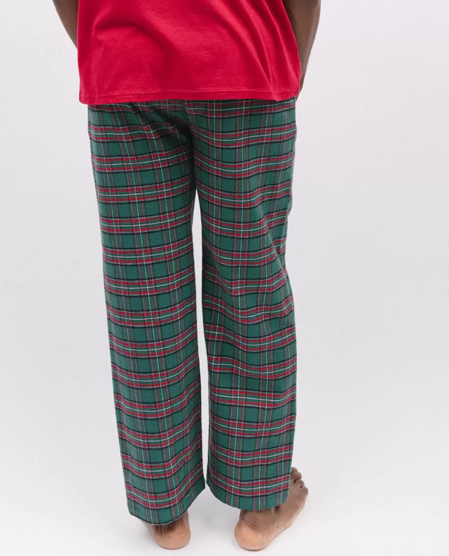 Clearance Whistler Mens Super Cosy Check Pyjama Bottoms Men Pyjama Bottoms