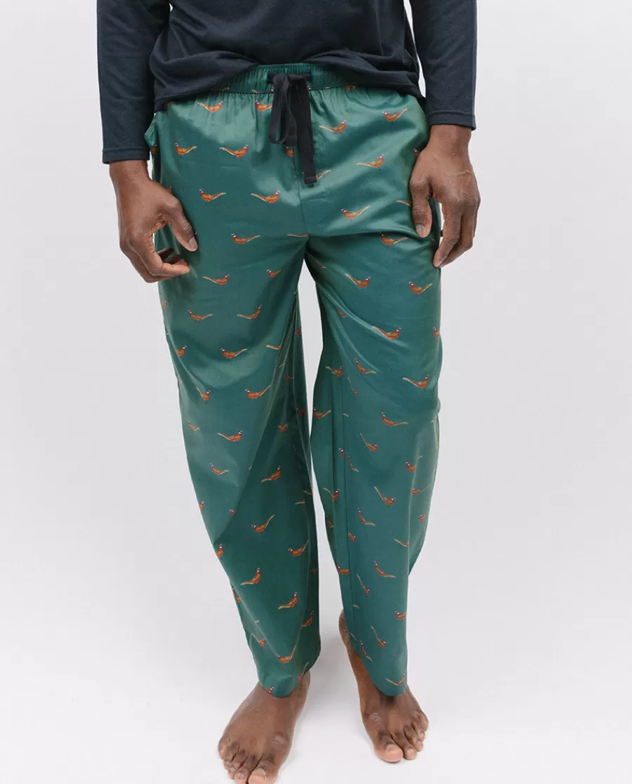 Discount Whistler Pheasant Print Pyjama Bottoms Men Pyjama Bottoms