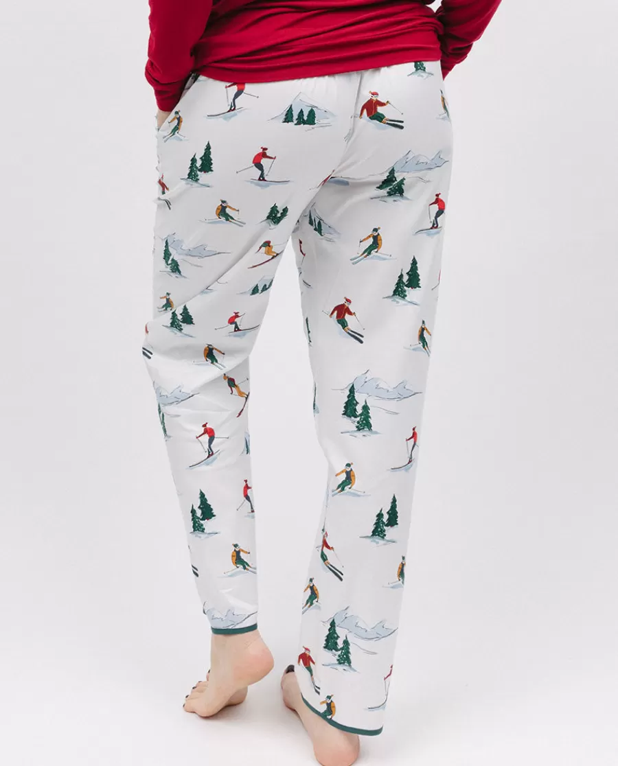 Best Whistler Womens Ski Print Pyjama Bottoms Women Pyjama Bottoms