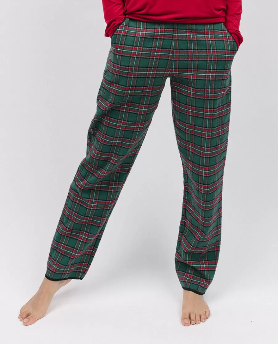 New Whistler Womens Super Cosy Check Pyjama Bottoms Women Pyjama Bottoms