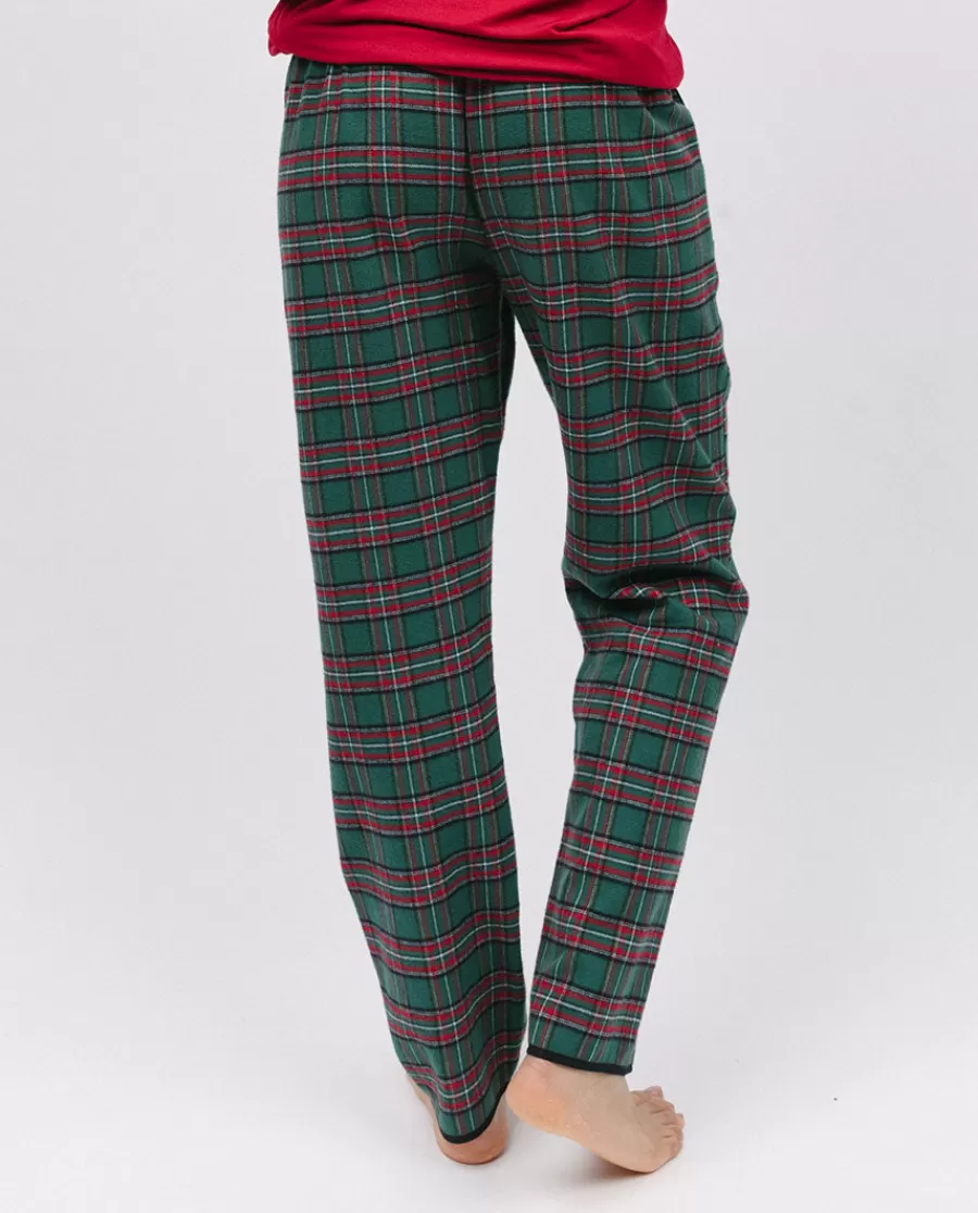 New Whistler Womens Super Cosy Check Pyjama Bottoms Women Pyjama Bottoms