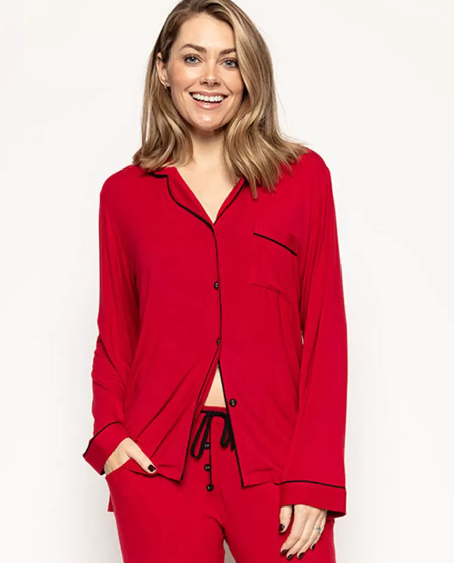 Shop Windsor Revere Jersey Pyjama Top Women Loungewear